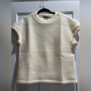 Zara Pale Yellow Knit Top